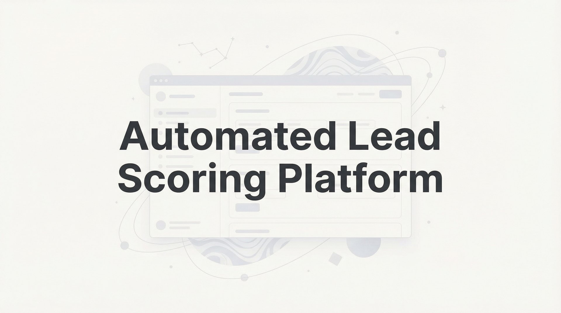 11 Best Automated Lead Scoring Platforms 2026 Guide
