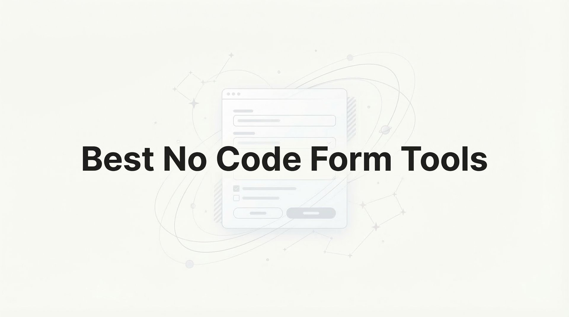Form Best Code Best No Code Form Tools: 2026 Guide for Lead Capture