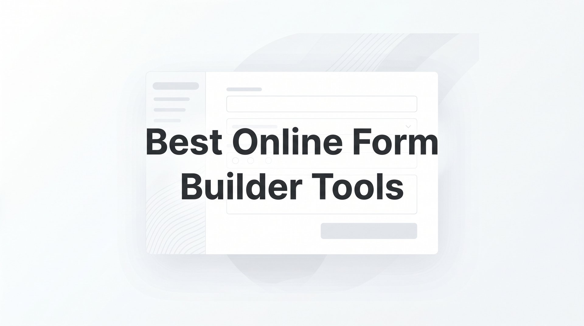 Best Online Form Builder Tools for Lead Generation 2026