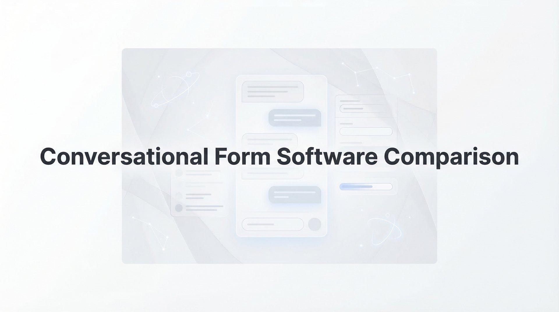 Conversational Form Software Comparison Guide 2026