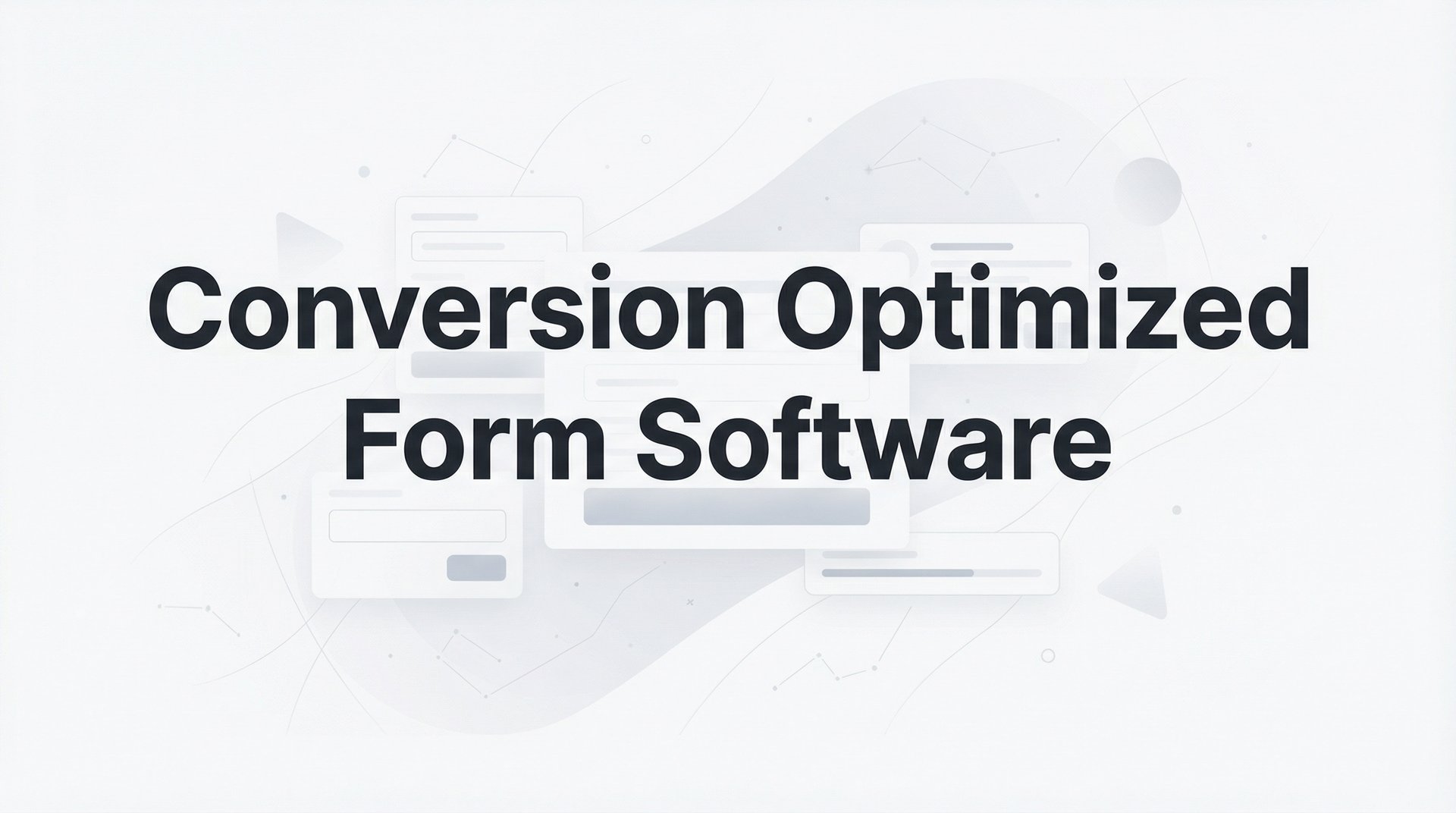 Best Conversion Optimized Form Software Tools 2026