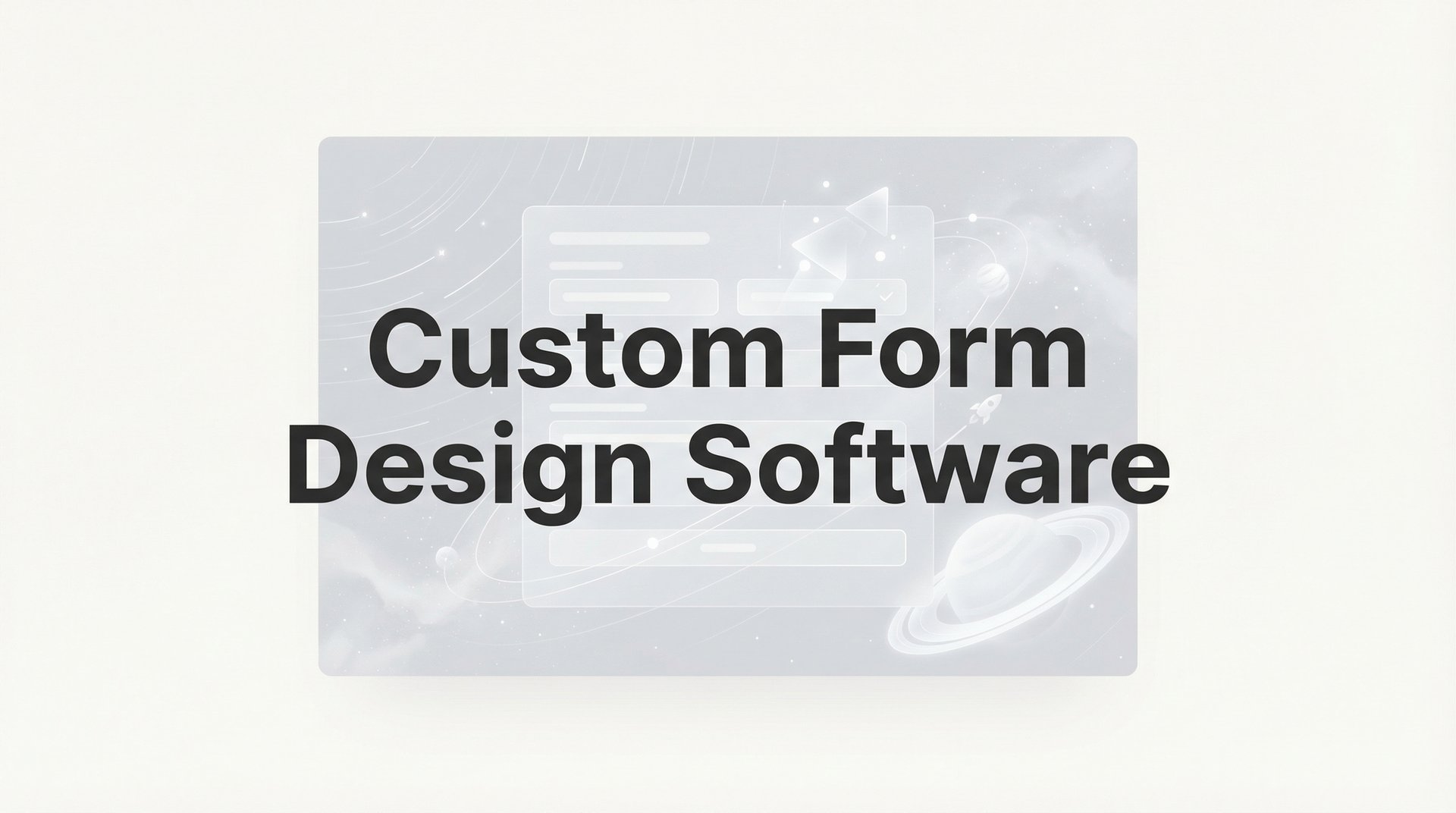 9 Best Custom Form Design Software Tools for 2026!