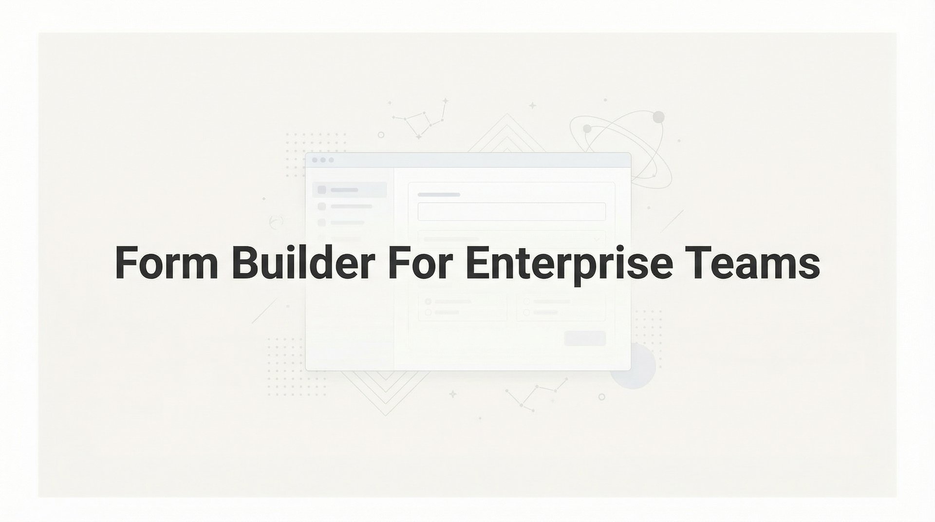 9 Best Form Builders For Enterprise Teams Guide 2026
