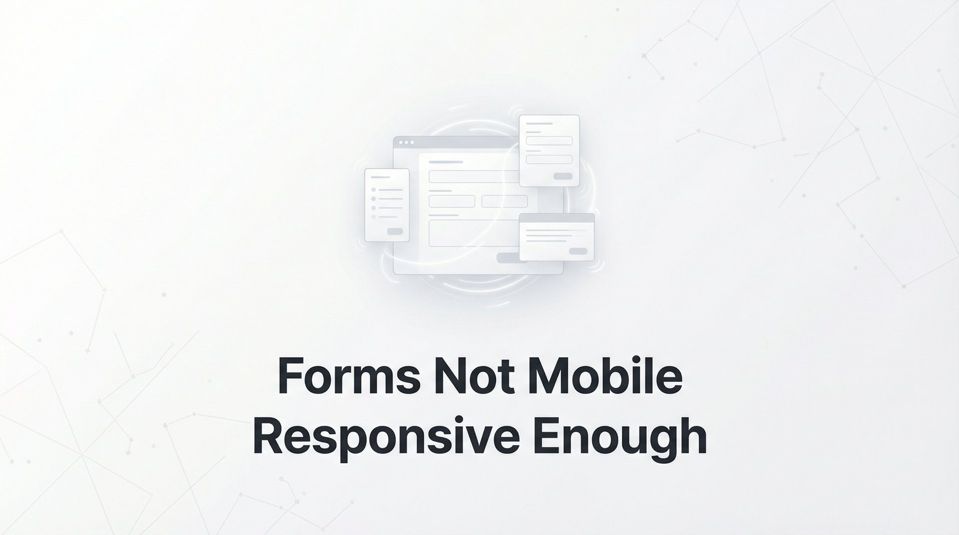 javascript - html form not responsive - stack overflow... Forms Not Mobile Responsive Enough: Complete Guide
