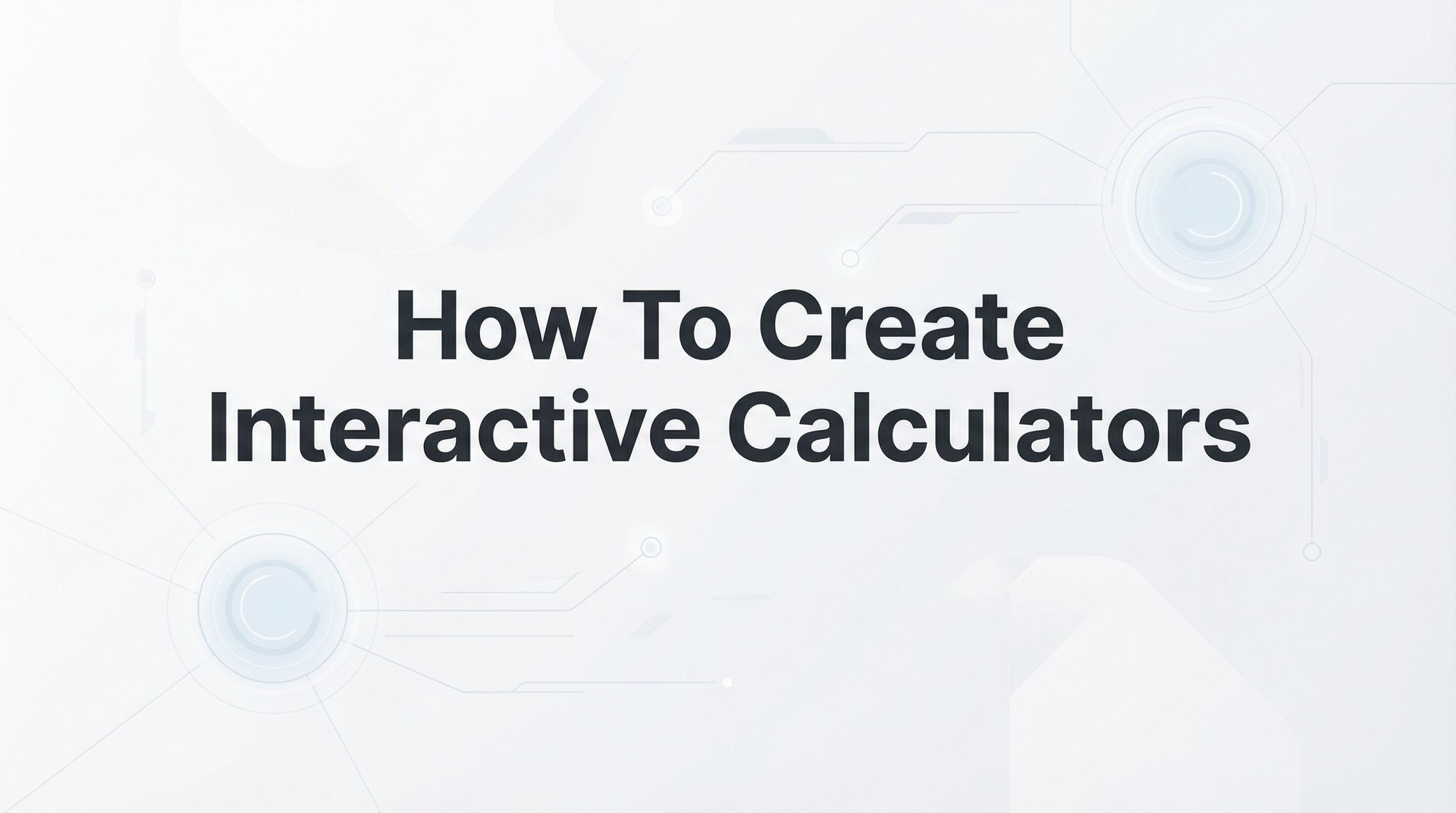 interactive calculus calculator with visual learning -... How To Create Interactive Calculators That Convert
