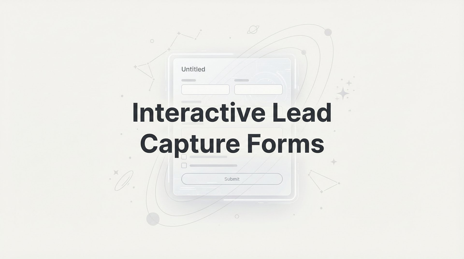 Smartscan Lead Capture Interactive Lead Capture Forms: 7 Proven Strategies