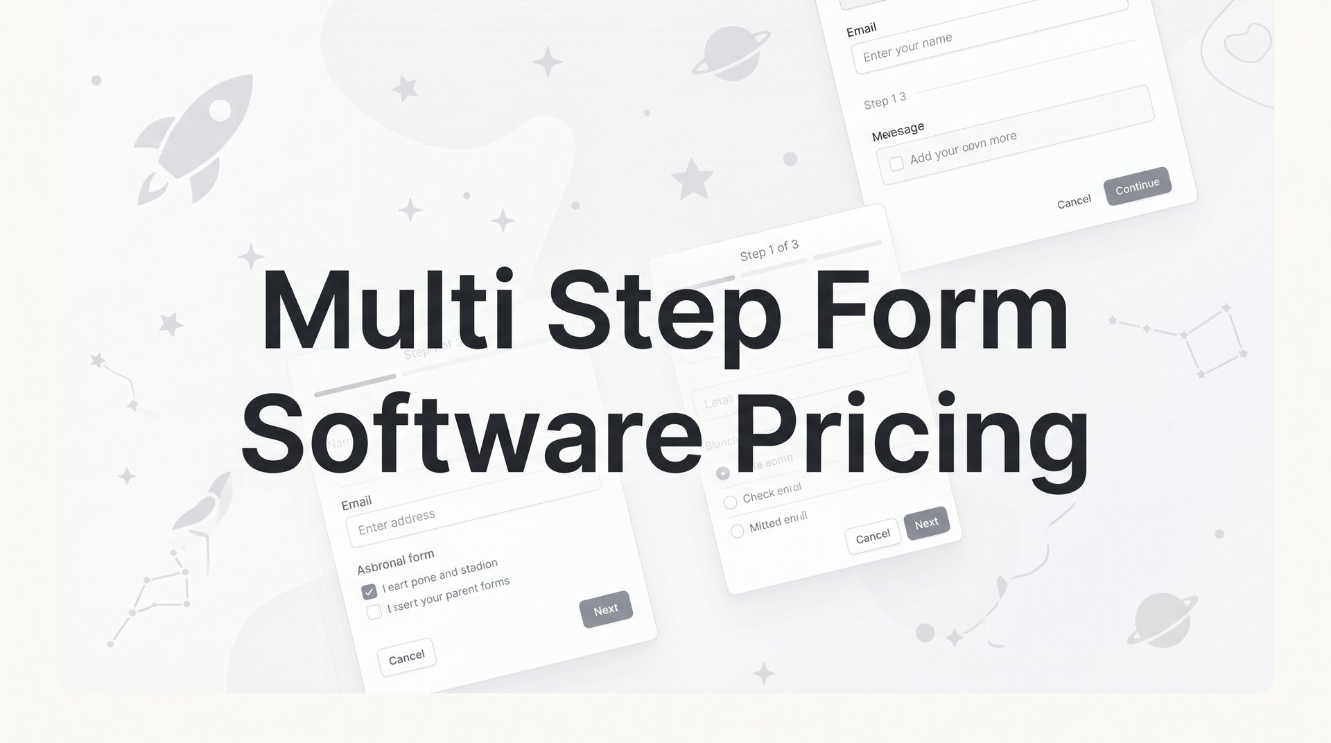 Best Multi Step Form Software Pricing Plans & Guide