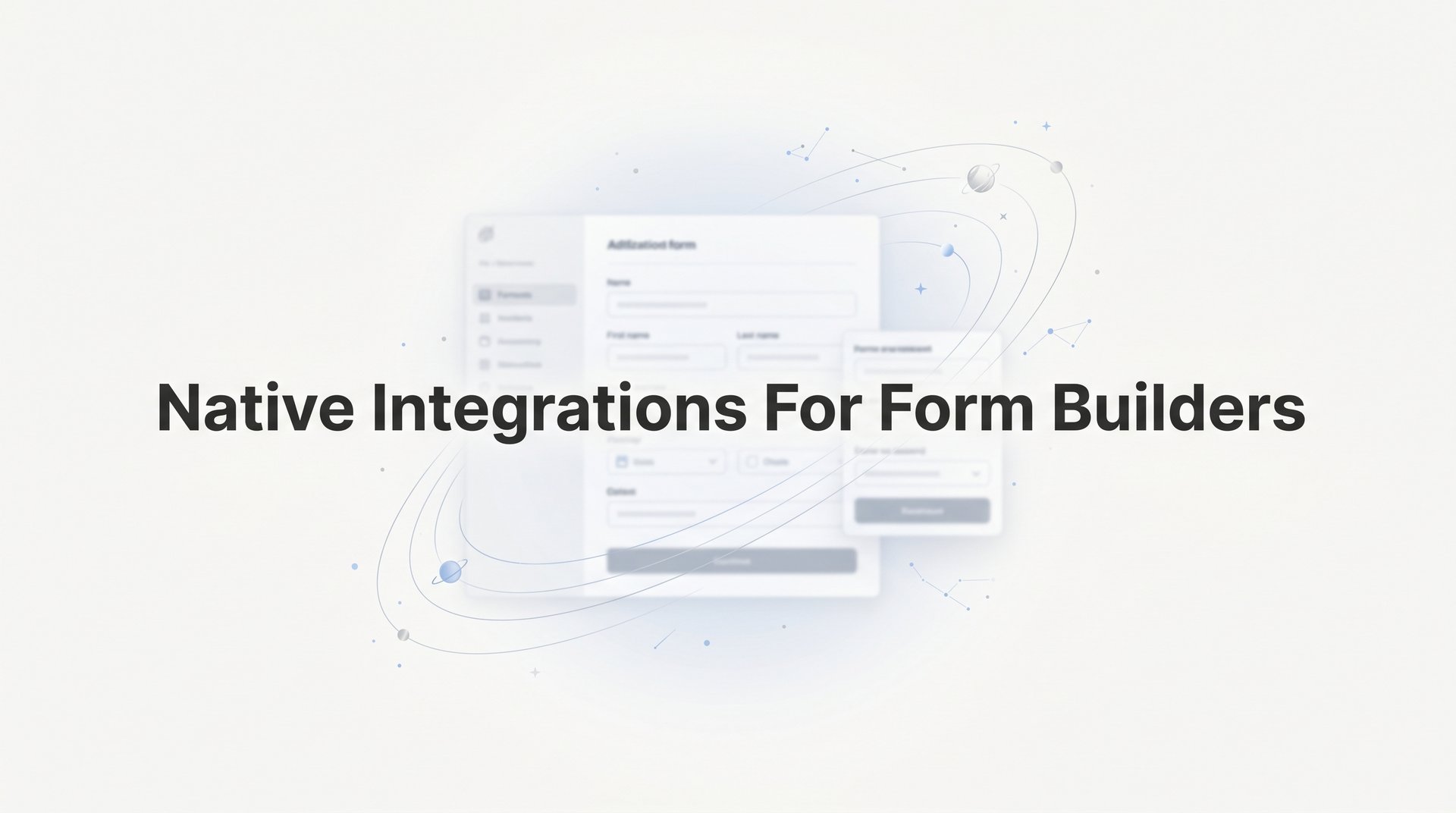 Best Native Integrations For Form Builders Guide 2026