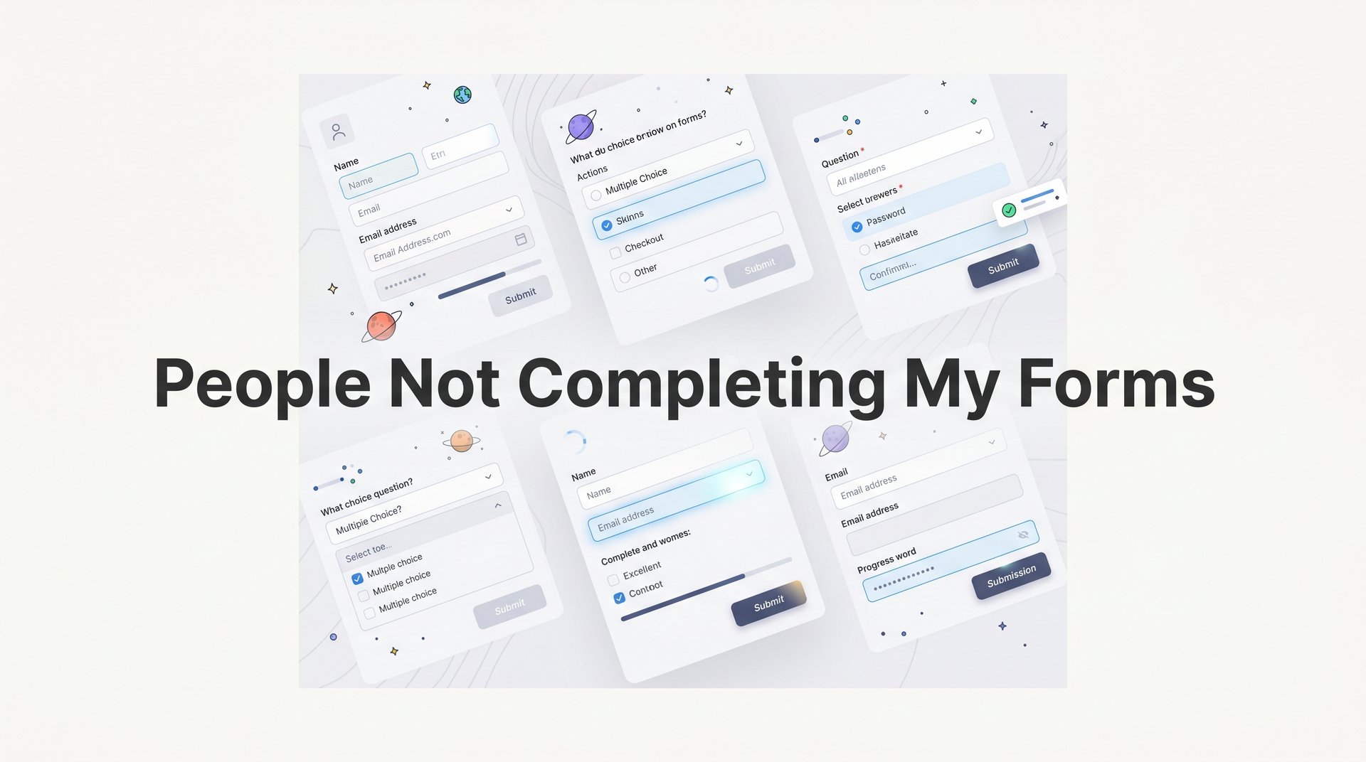 Why Are People Not Completing My Forms? Fix It Now