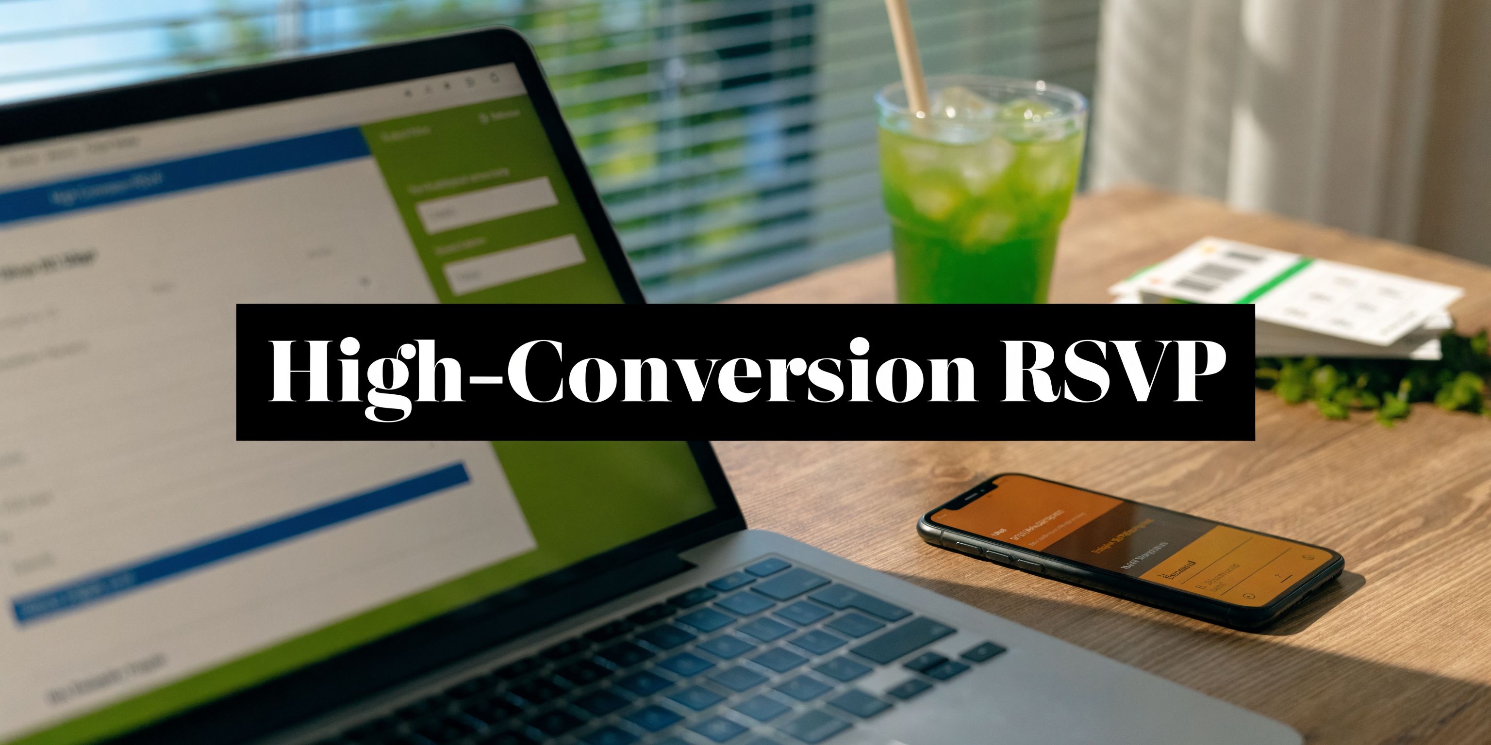 RSVP Forms Online: A High-Conversion Guide